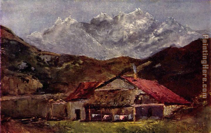 Gustave Courbet The mountain hut